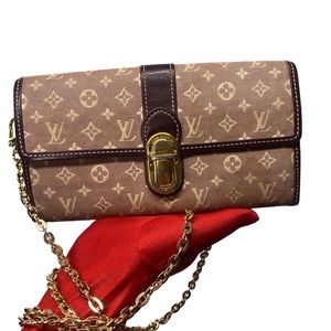 🍒🫦WALLET CROSSBODY LOUIS VUITTON AUTH🫦🍒